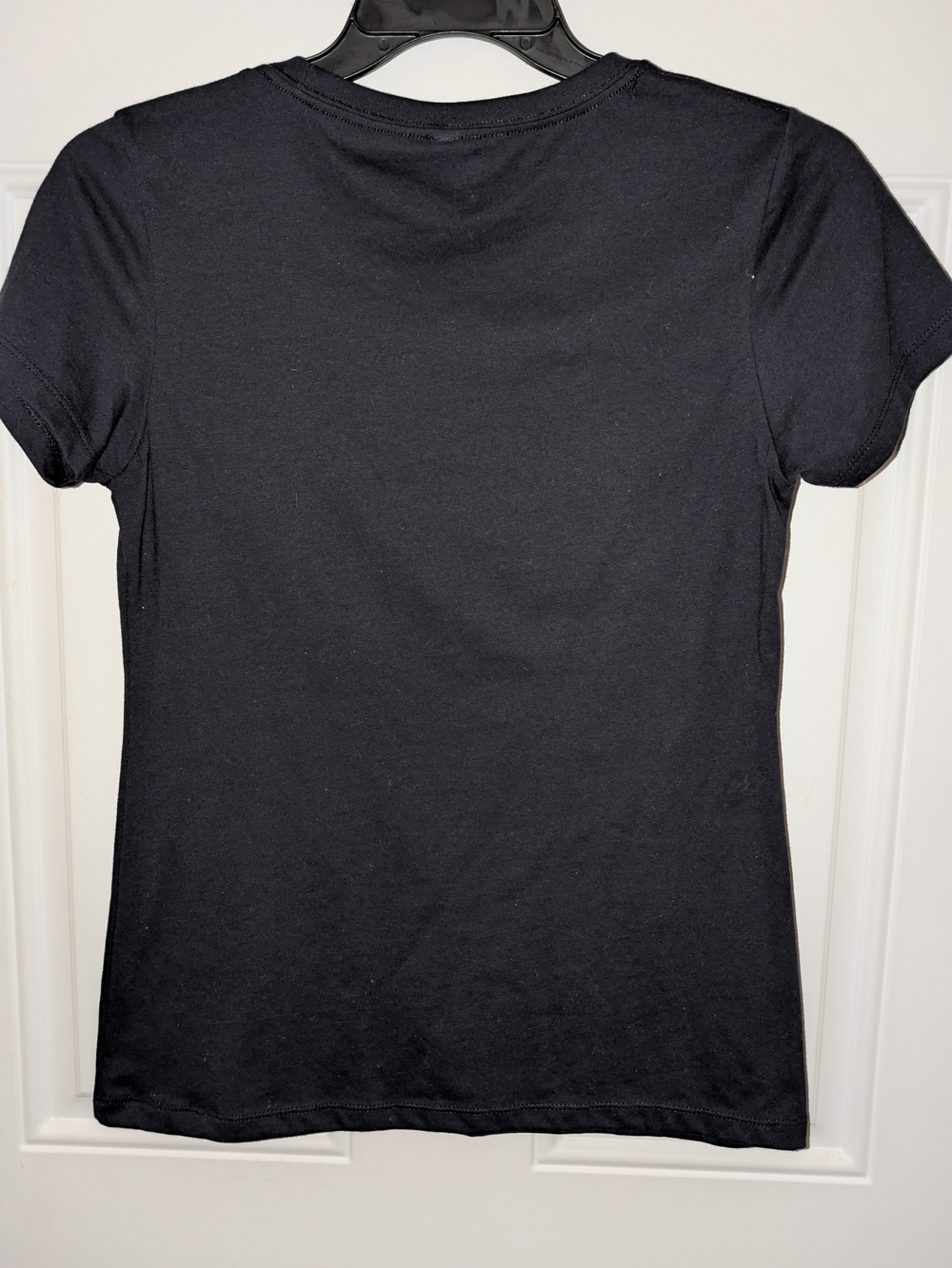 Next Level Apparal Tee Rhinestone Silhouette Black Size Large Fits Like Sm NWOT - Picture 4 of 6